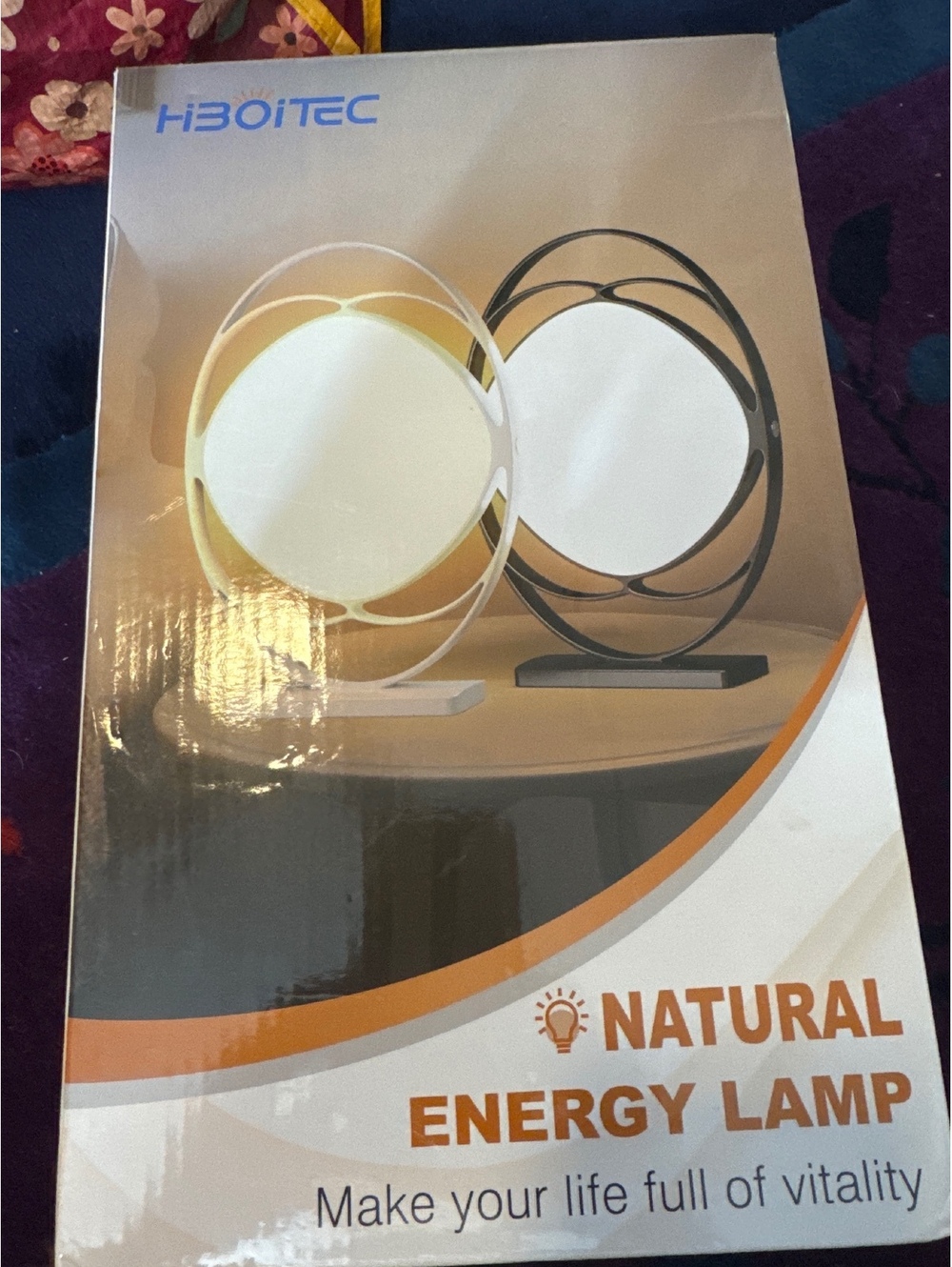 Natural energy lamp